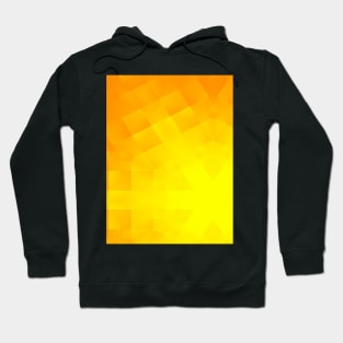 Stylization of the sun - summer and spring orange color Hoodie